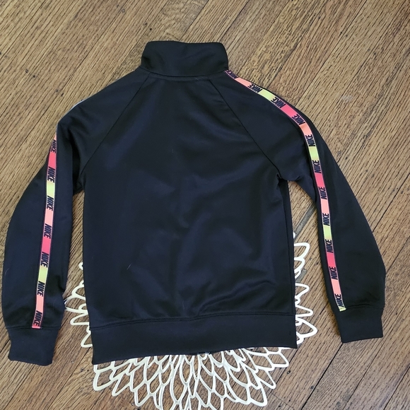 Nike Blk Full Zip Boy's Athletic Jacket Size 3-4 yrs - Picture 5 of 5
